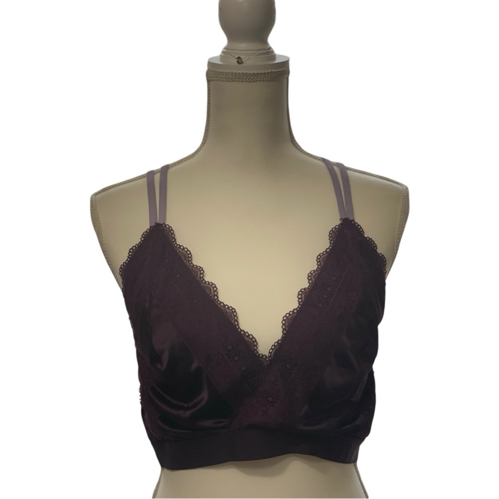 Cacique Deep Purple Lace Bralette